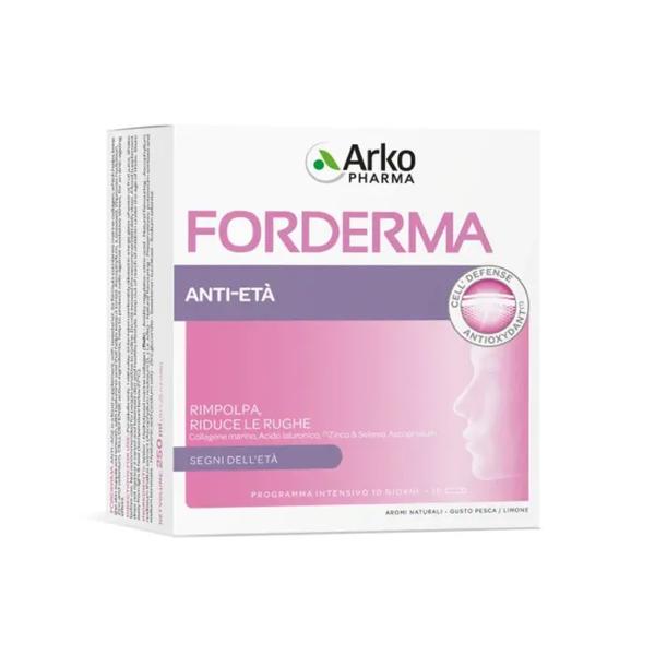 Arkopharma Forderma Anti-Età Integratore Benessere Pelle 10 Flaconcini — confronto prezzi