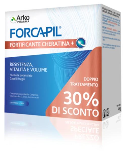 Arkopharma Forcapil® Foritificante Cheratina+ 45 g Capsule