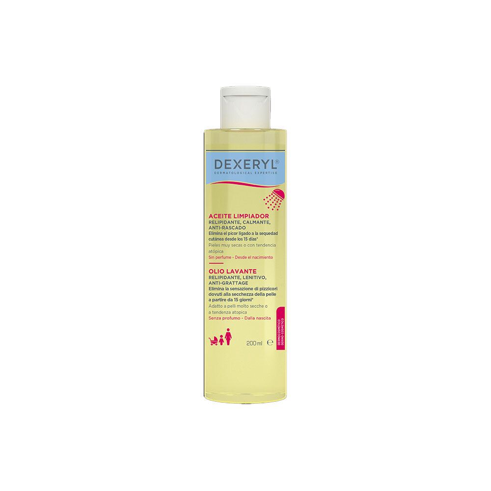 Dexeryl Olio Lavante - Detergente idratante per la pelle secca, olio lavante Pierre Fabre 200 ml — confronto prezzi