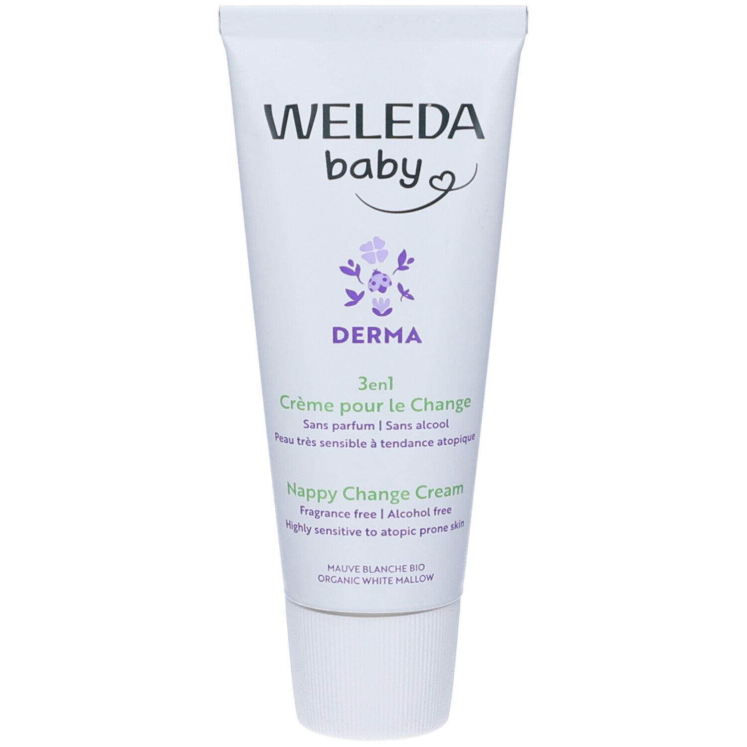 Weleda Baby Crema Cambio 3in1 50 ml Trattamento Idratante Lenitivo ed Anti-Irritazione