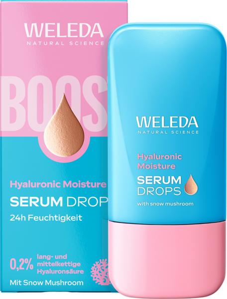 Weleda Siero Viso Boost 30 ml Idratazione Acido Ialuronico Per Tutti i Tipi di Pelle