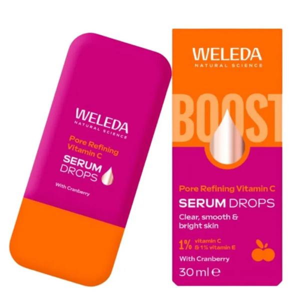 Weleda Siero Viso Multivitaminico 30 ml Pore Refining per Pelle Impura