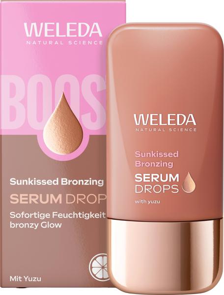 Weleda Sunkissed 30 ml Siero Viso Autoabbronzante Naturale Effetto Glow Idratante