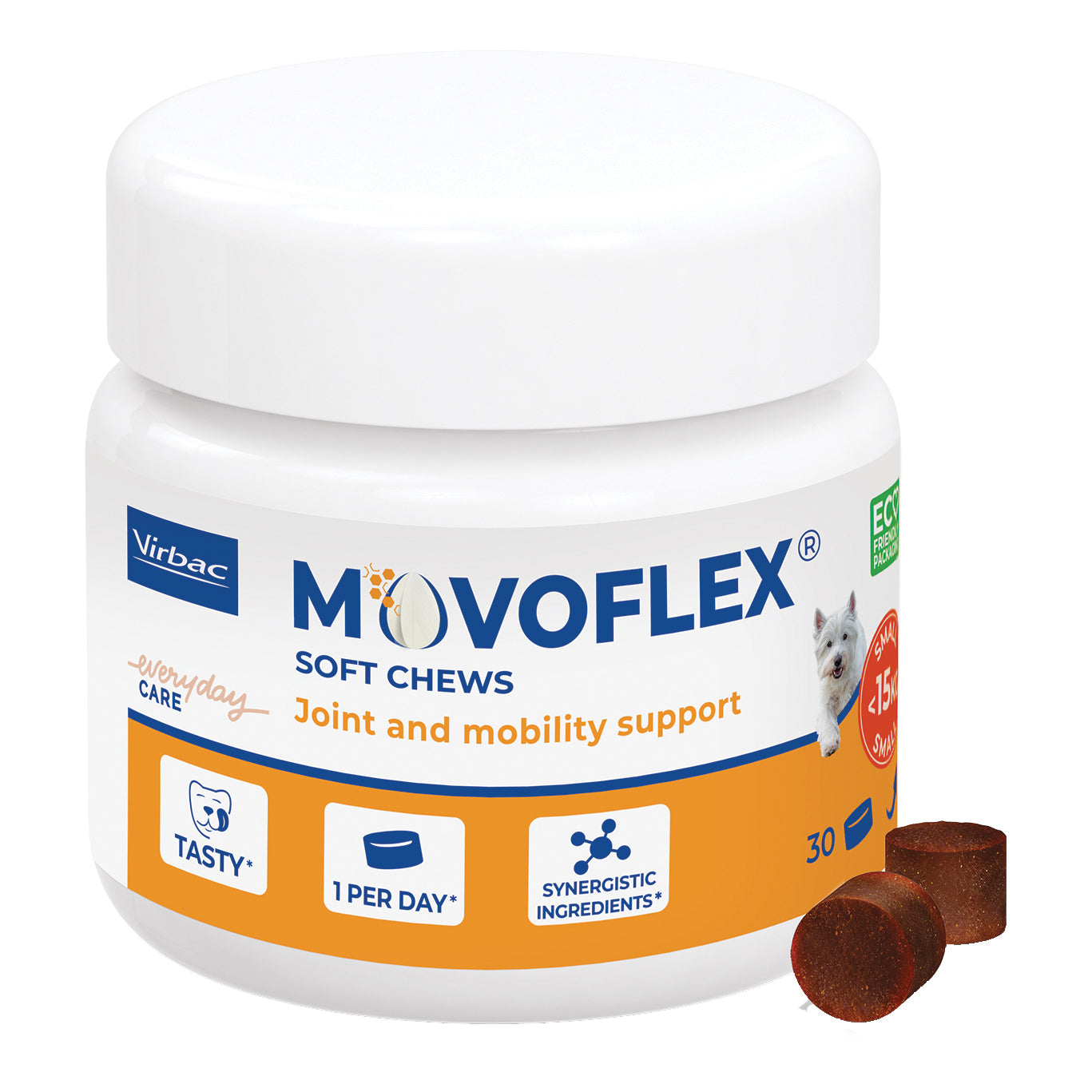 Movoflex S Mangime Complementare per Articolazioni Cani Piccoli 30 Compresse Masticabili — confronto prezzi