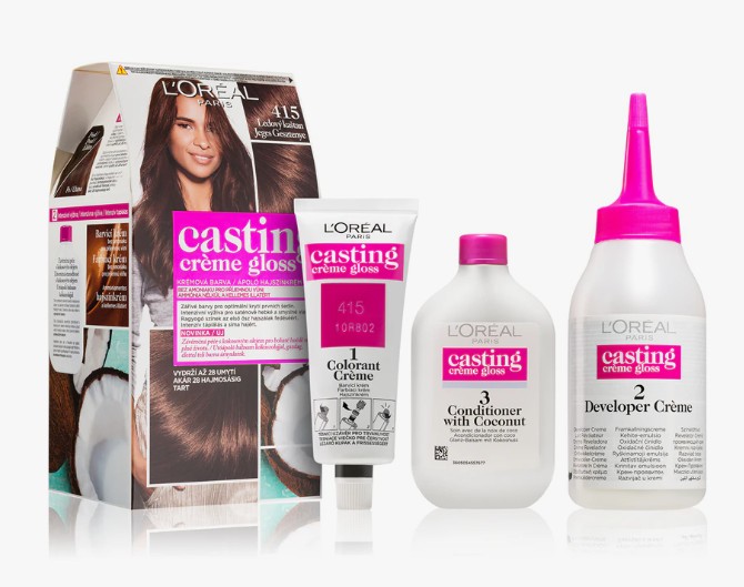 L'OREAL PARIS - TINTURA CAPELLI CASTING CRÈME GLOSS - 415 Marron Glacé Senza Ammoniaca