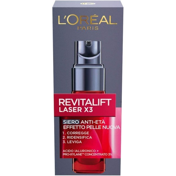 L'oréal Revitalift Laser X3 Siero Anti-età effetto Pelle Nuova 30ml