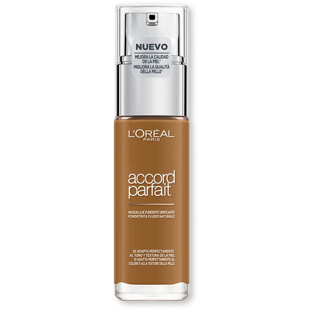L’OREAL PARIS - Accord Parfait - Fondotinta Liquido N. 8N Cappuccino