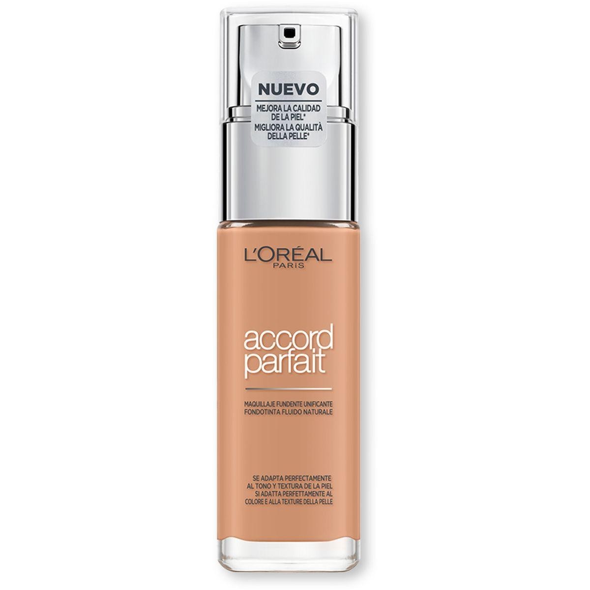 L'Oréal Fond de Teint Fluide Accord Parfait 7R Ambre Rose 30 Fl — confronto prezzi