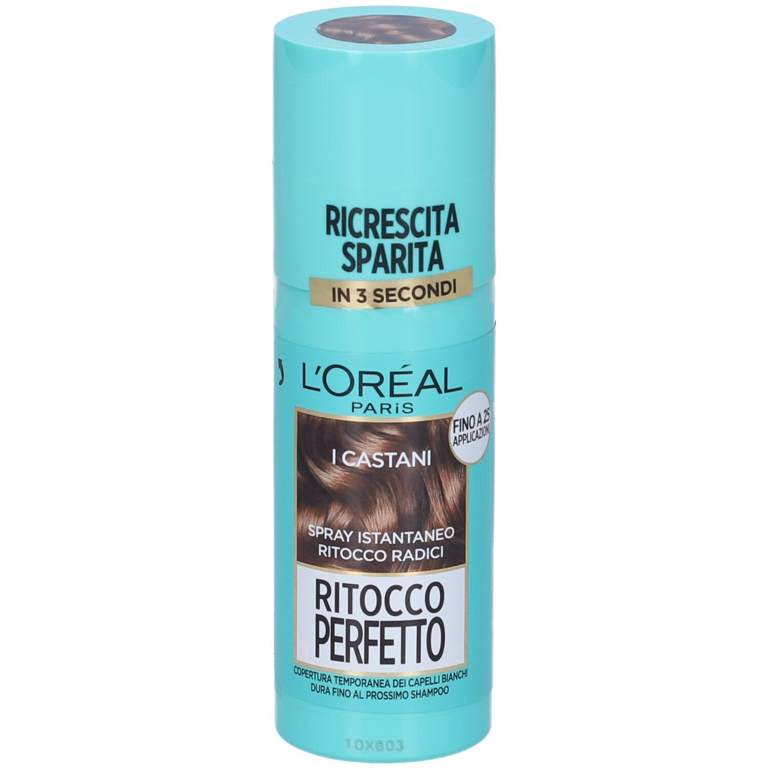 L'Oréal Paris Ritocco Perfetto, Spray Istantaneo Correttore per Radici e Capelli Bianchi, Colore: Castano, 75 ml — confronto prezzi