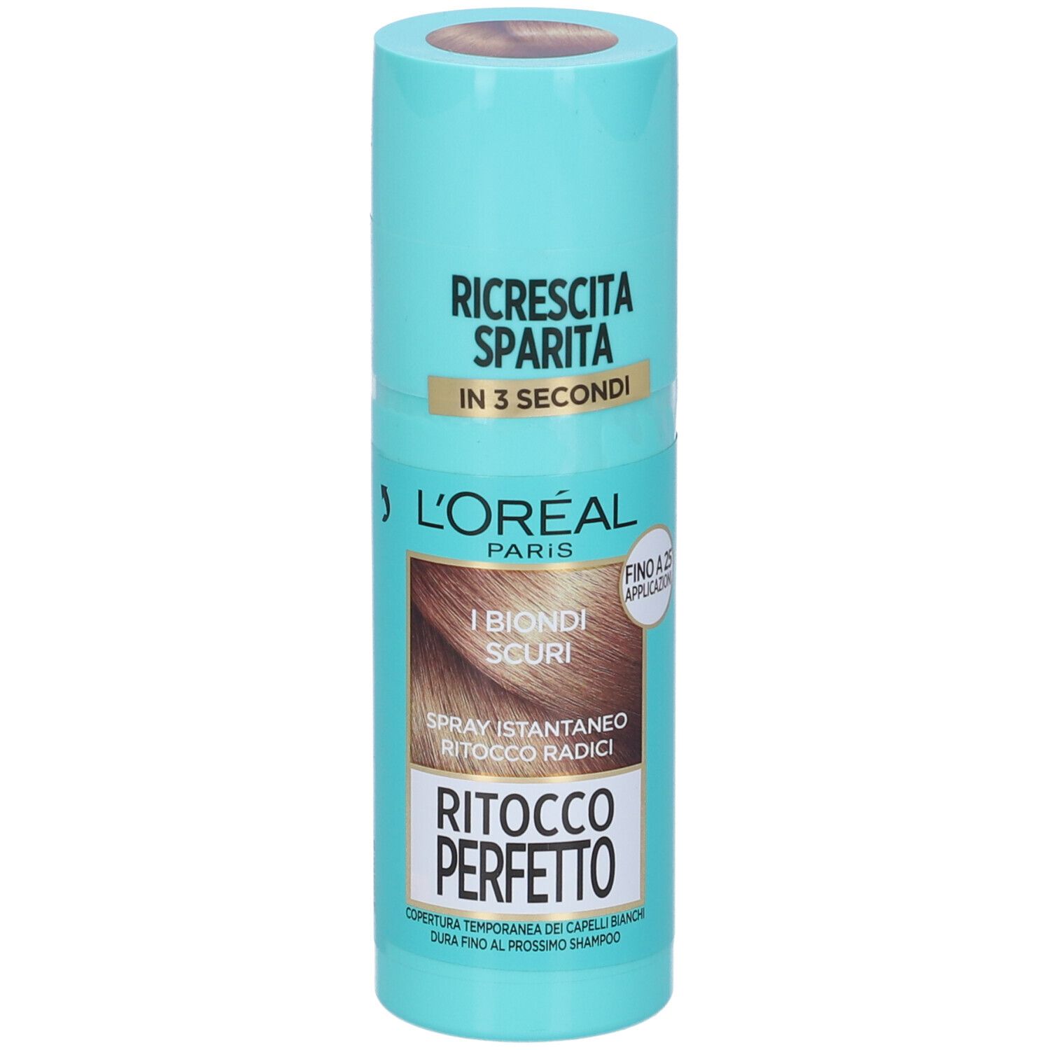 L'Oréal Paris Ritocco Perfetto, Spray Istantaneo Correttore per Radici e Capelli Bianchi, Colore: Biondo Scuro, 75 ml 42 g — confronto prezzi