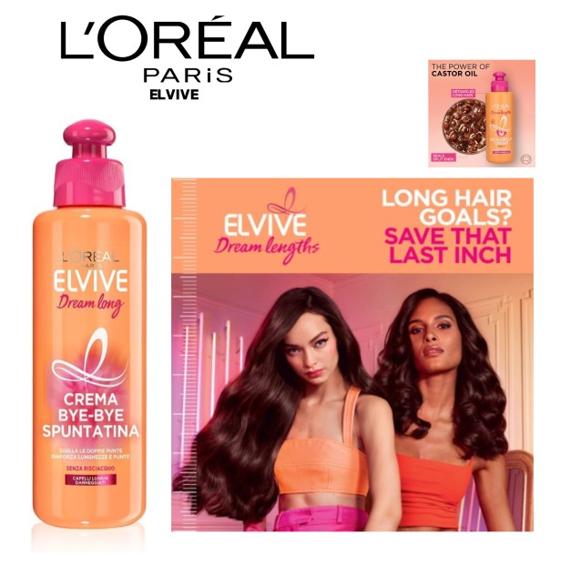 L'OREAL PARIS ELVIVE - CREMA CAPELLI SENZA RISCIAQUO , Dream Long