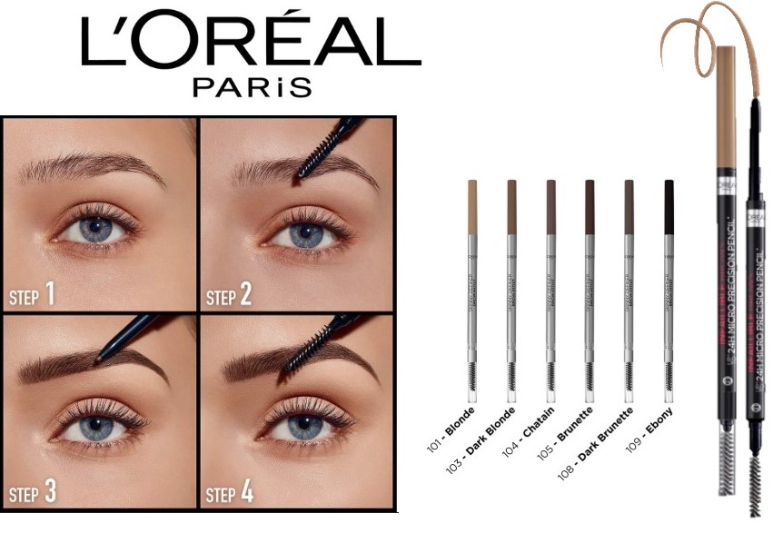 L'OREAL PARIS - MATITA SOPRACCIGLIA SKINNY , dark blonde 103