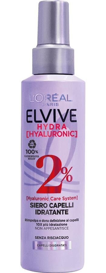 L'Oréal Paris Elvive Hydra Hyaluronic Siero Spray Senza Risciacquo 150 ml