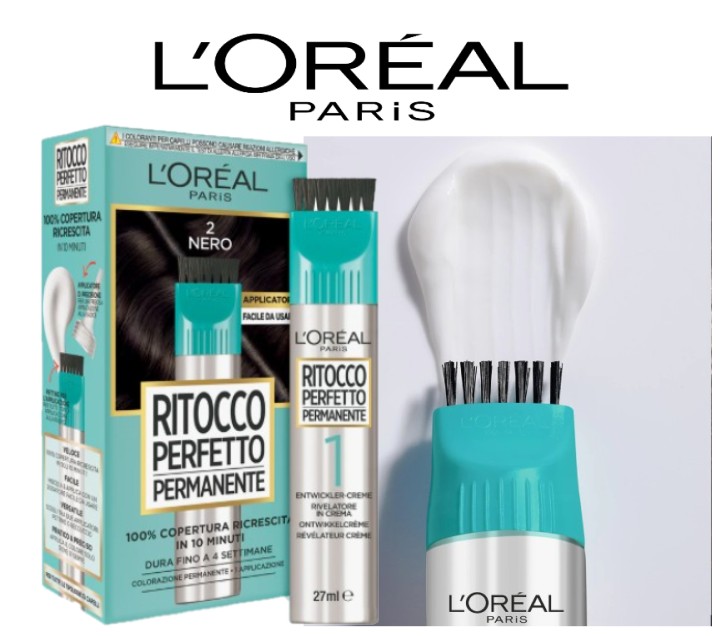L’Oreal Paris - Ritocco Perfetto Permanente - Colorazione ricrescita - Nero 2 — confronto prezzi