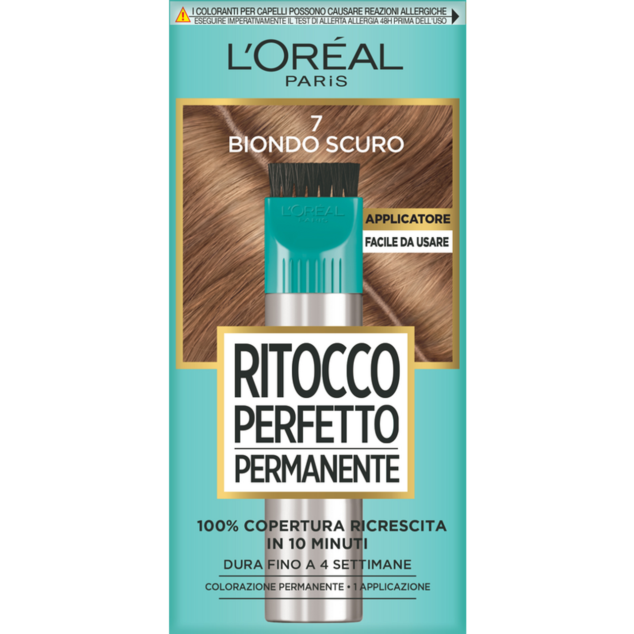 L'oréal Paris Ritocco Perfetto Permamente Con Applicatore 7 Biondo Scuro