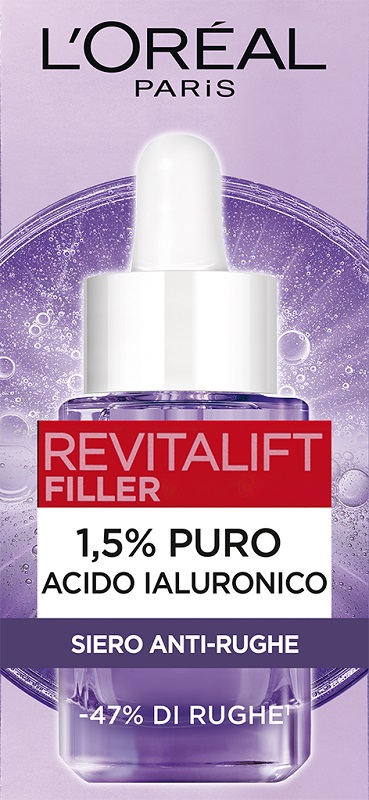 L'Oreal Paris Siero Viso Anti-Rughe 15 ml con Acido Ialuronico ad Azione Anti-Età — confronto prezzi