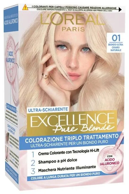 L'OREAL EXCELLENCE CREME N.01 BIONDO ULTRA CHIARO NATURALE