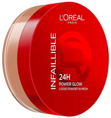 L'oréal Paris Infaillible 24 Ore Power Glow Loose Powder In Mesh Medium