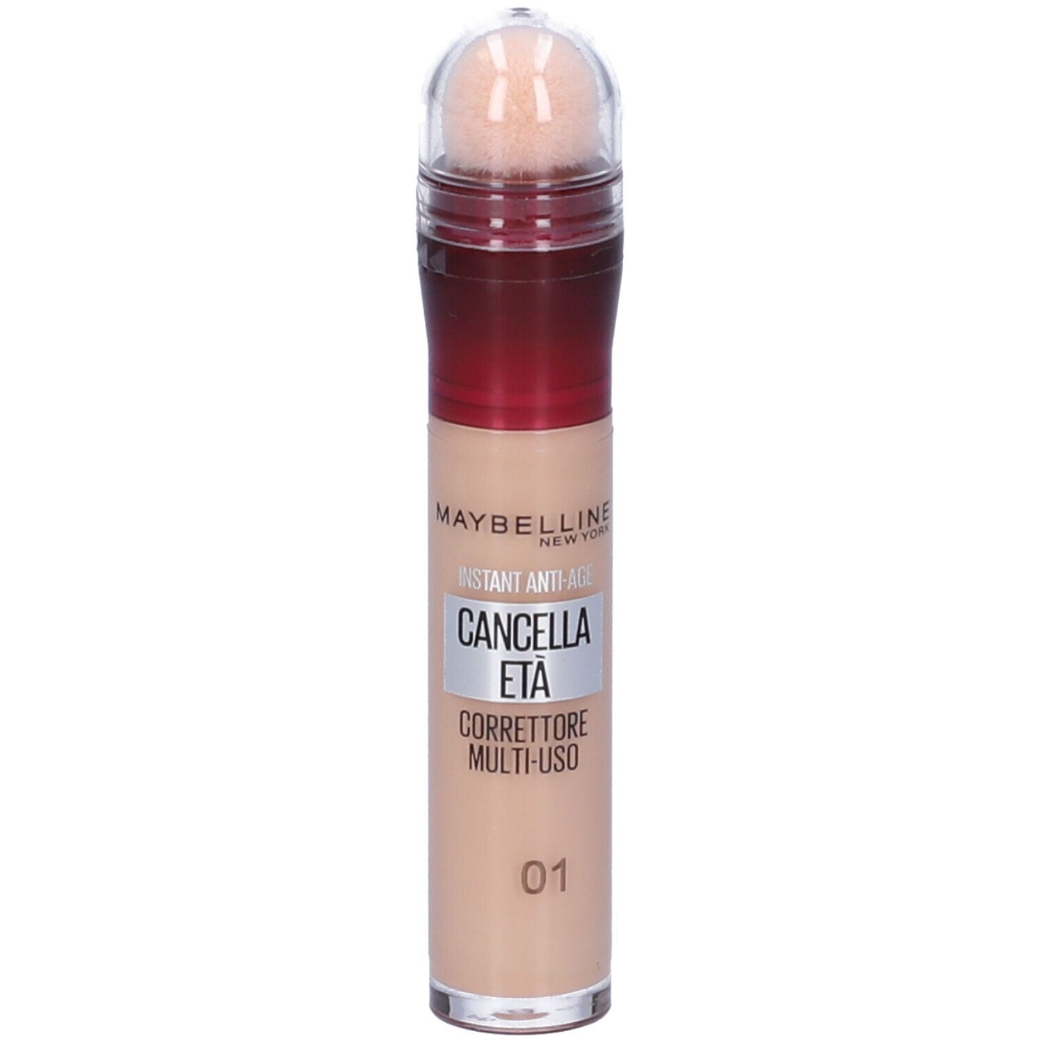 Maybelline New York Correttore Liquido Cancella Età 01 Light 7,6 g Make up