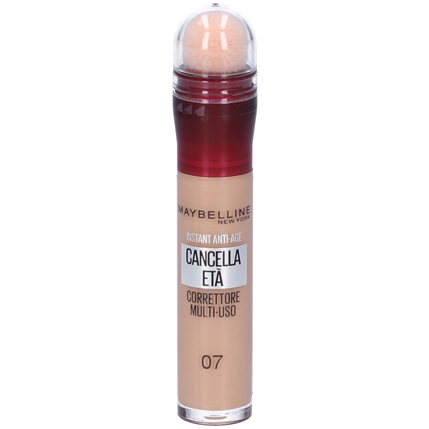 Maybelline Instant Anti Age Correttore Liquido Cancella Età 07 Sand, 6.8ml
