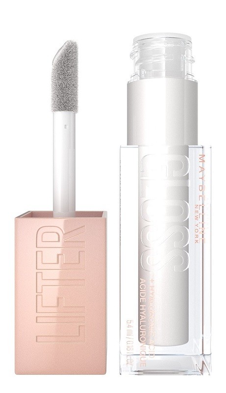 Maybelline New York Lifter Gloss 001 Pearl Lucidalabbra Con Acido Ialuronico 5,4ml
