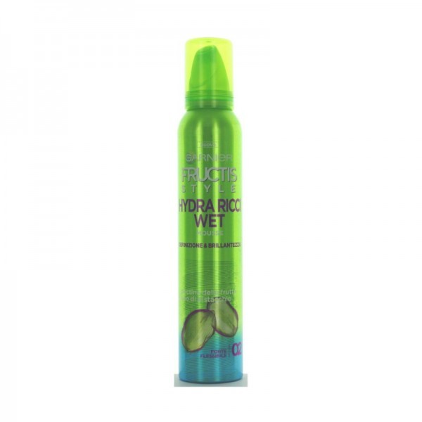 Fructis - Mousse wet shine ravviva ricci effetto bagnato 150 ml