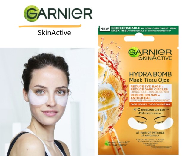 GARNIER - Maschera Occhi in tessuto - Anti Fatica