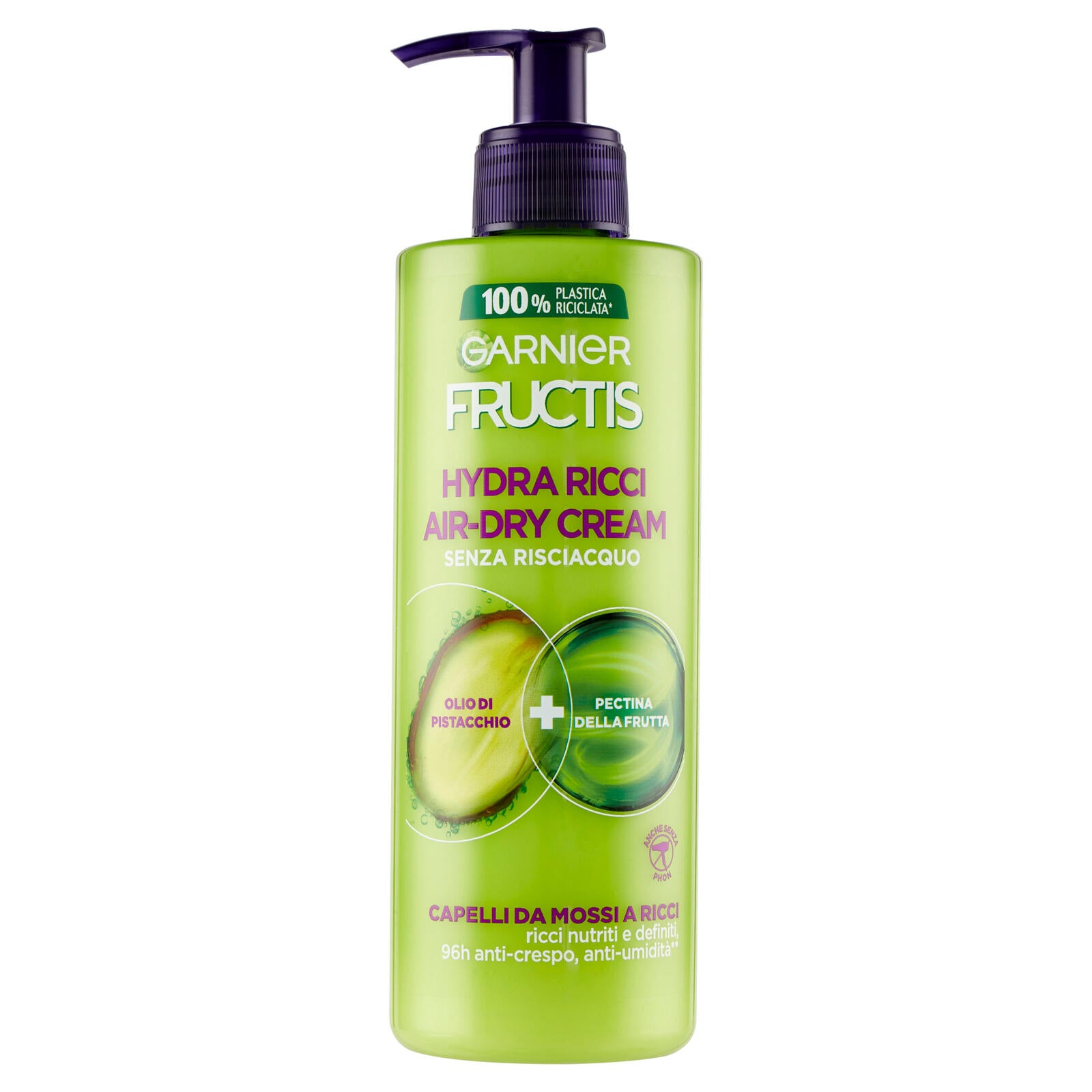 Garnier Fructis Hydra Ricci Crema Anti-umidità Anti-crespo Senza Risciacquo Per Capelli Da Mossi A Ricci 400ml — confronto prezzi