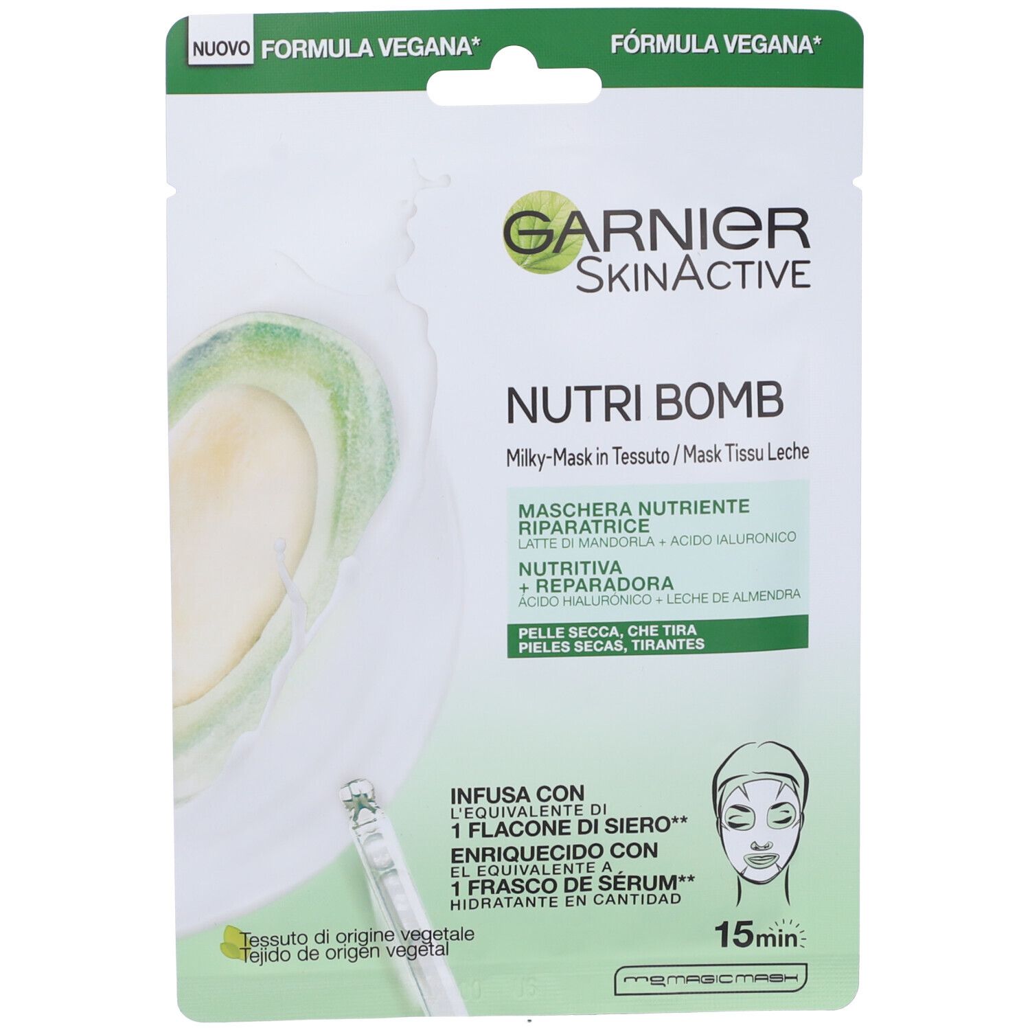 Garnier Maschera NutriBomb 28 g viso — confronto prezzi