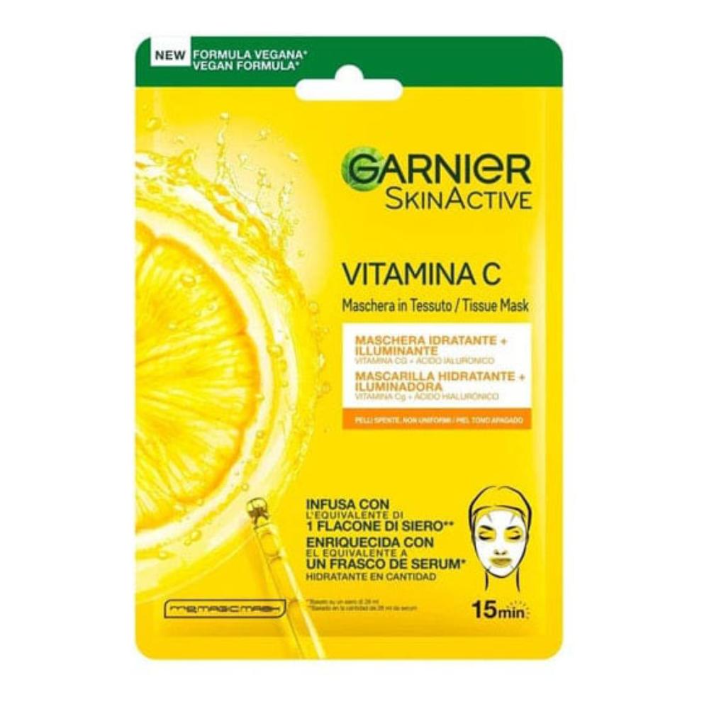 Garnier SkinActive Maschera in tessuto Vitamina C 1 pz viso