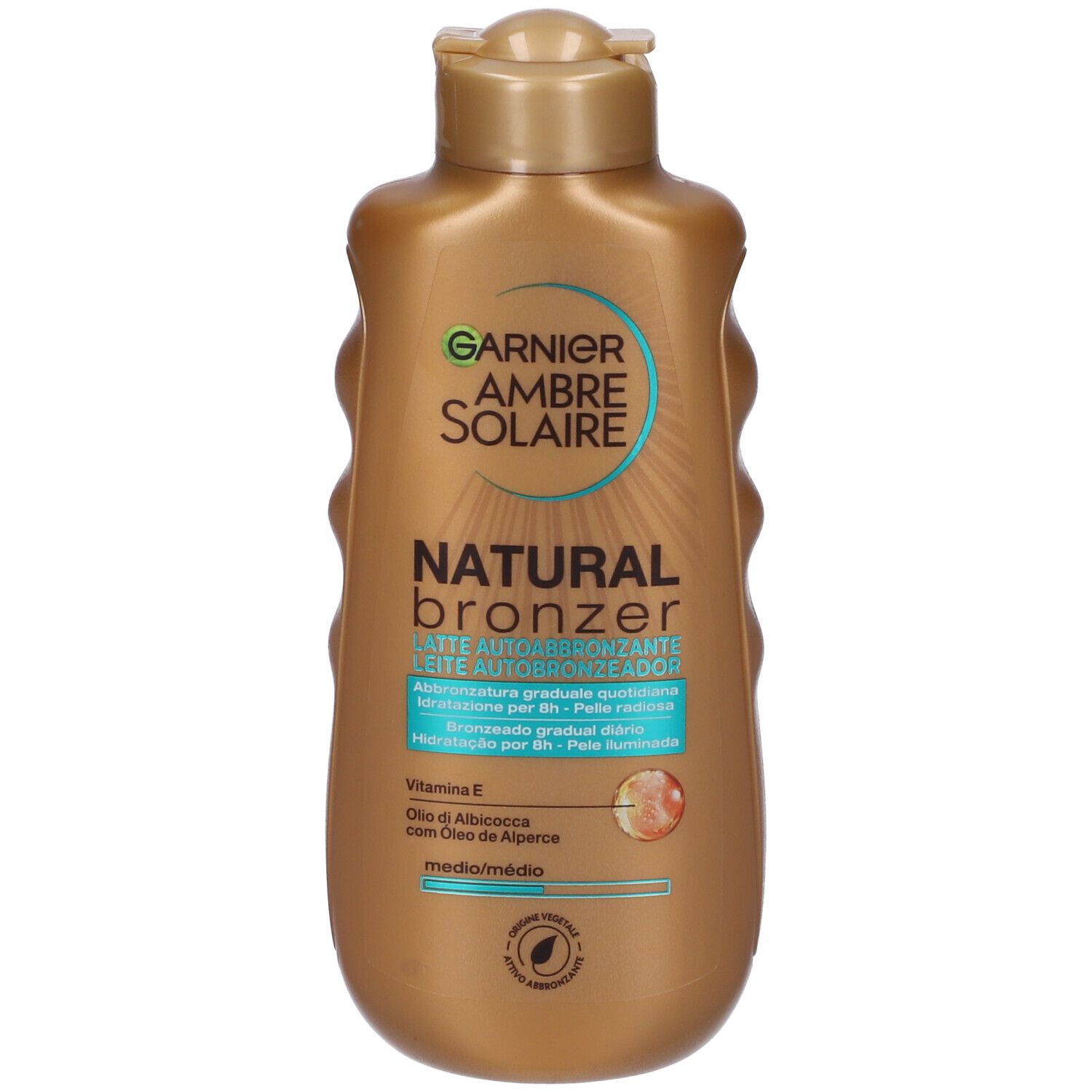 Garnier Ambre Solaire Natural Bronzer Latte Autoabbronzante 200ml — confronto prezzi