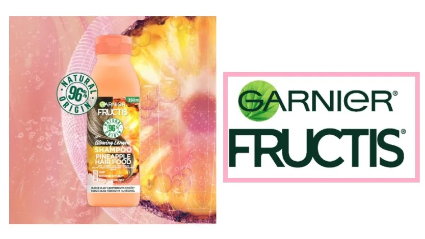 GARNIER FRUCTIS -SHAMPOO LUNGHEZZE LUMINOSE - HAIR FOOD Ananas