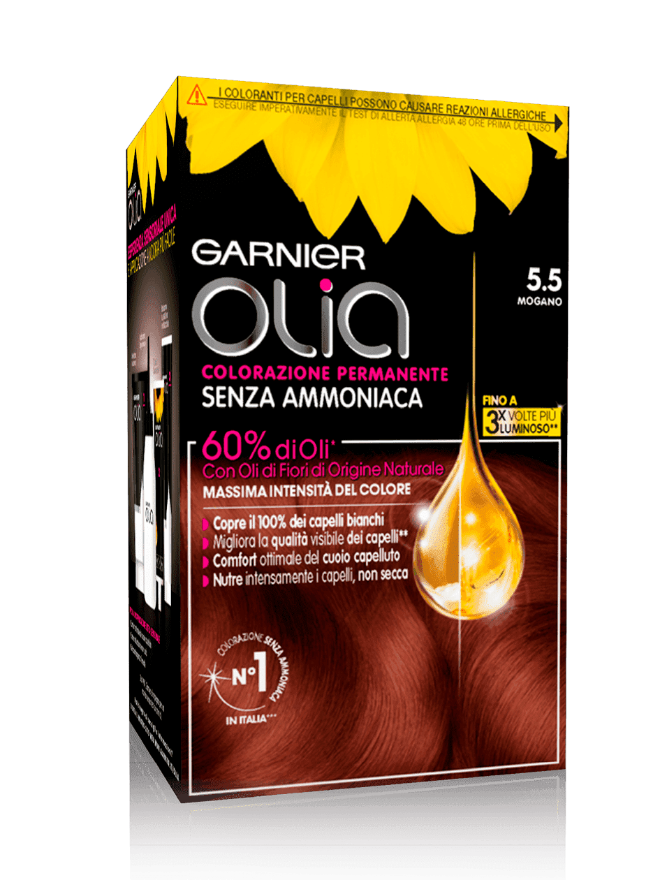 GARNIER - Olia - Tintura per capelli n. 5.5 Mogano — confronto prezzi
