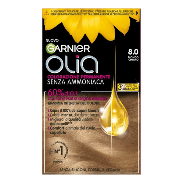 Garnier Olia Colorazione Permanente Capelli Colore Biondo Chiaro — confronto prezzi
