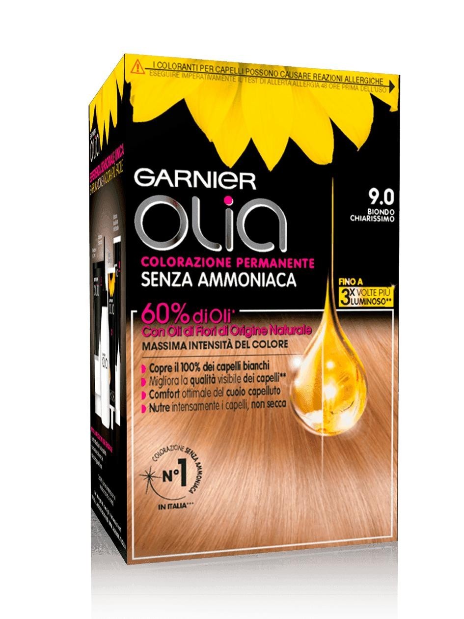 Olia Colorazione Permanente Senza Ammoniaca 9.0 Biondo Chiarissimo — confronto prezzi