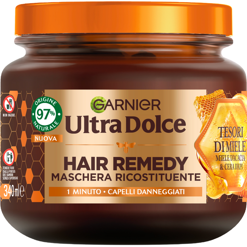 Garnier Ultra Dolce Hair Remedy Maschera Ricostituente Per Capelli Danneggiati 340ml — confronto prezzi