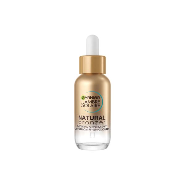 Garnier Ambre Solaire Natural Bronzer Gocce Viso Autoabbronzanti 30 ml — confronto prezzi