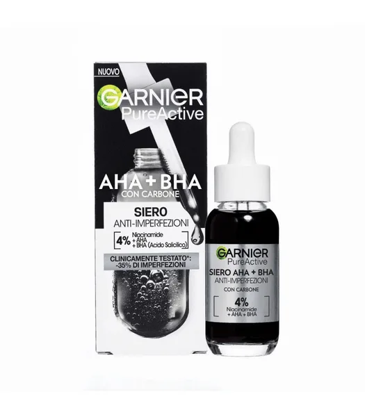 Garnier PureActive, Siero AHA+BHA Anti-Imperfezioni, 30ml 30 ml