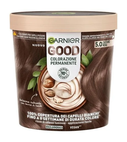 Garnier Good Colorazione Permanente Senza Ammoniaca 5.0 Castano Moka
