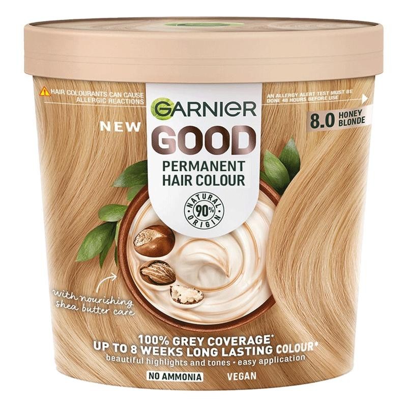 Garnier Good Colorazione Permanente 8.0 Biondo Miele 160 g Tintura