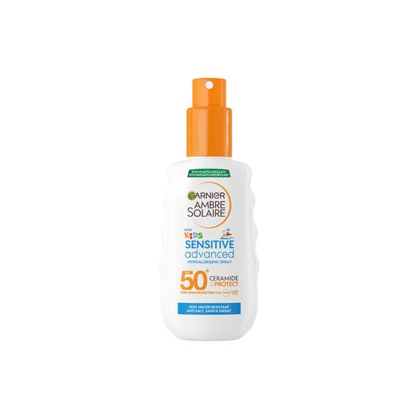 Garnier Ambre Solaire Kids Ceramide Protect Spray Solare Spf 50+ 150ml