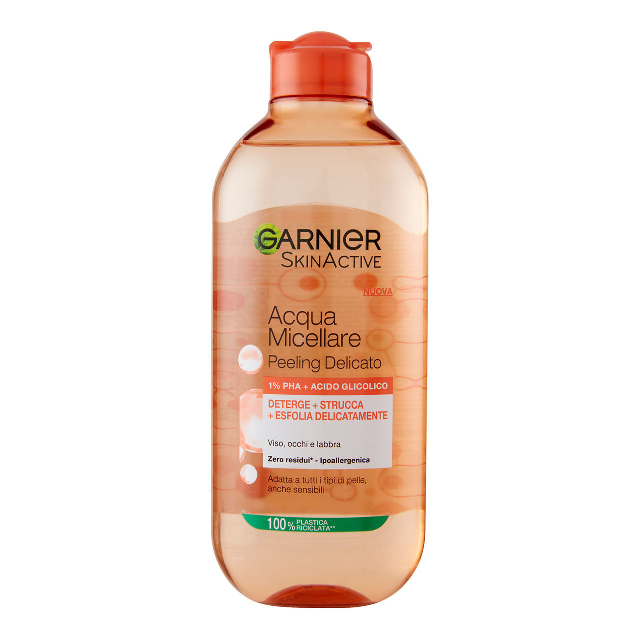 Garnier Skinactive Acqua Micellare Peeling Delicato 1% PHA + Acido Glicolico, 400ml 200 ml Altro