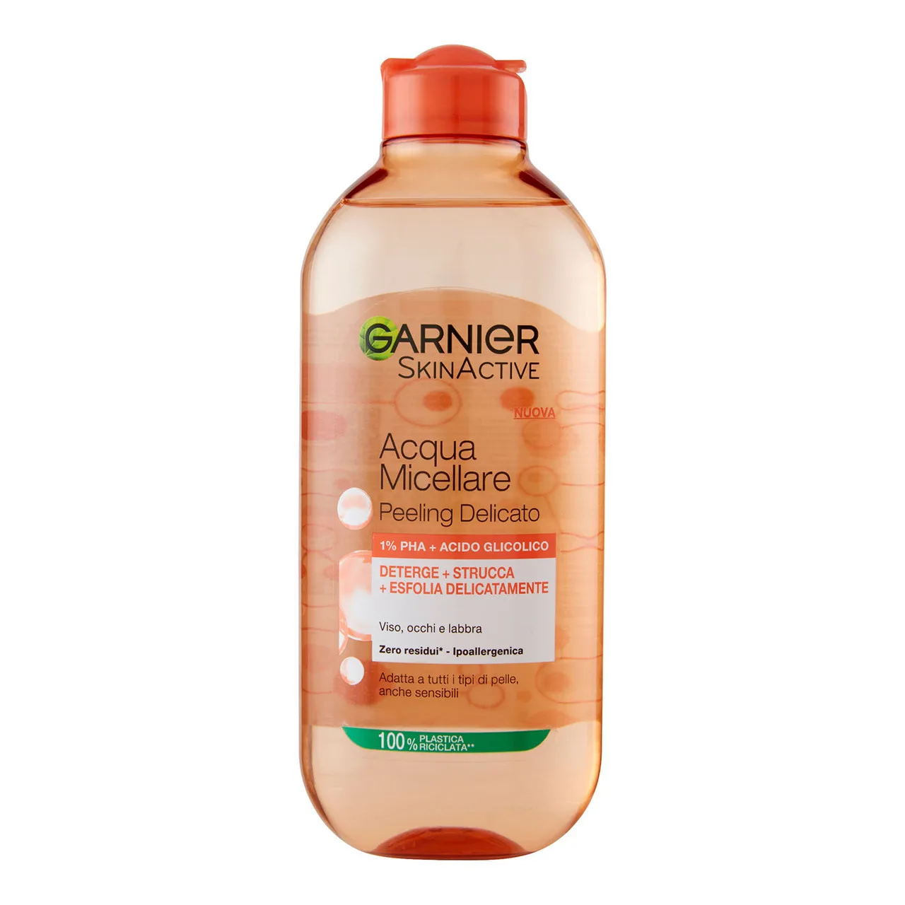 Garnier Skinactive Acqua Micellare Peeling Delicato 1% PHA + Acido Glicolico, 400ml 200 ml Altro