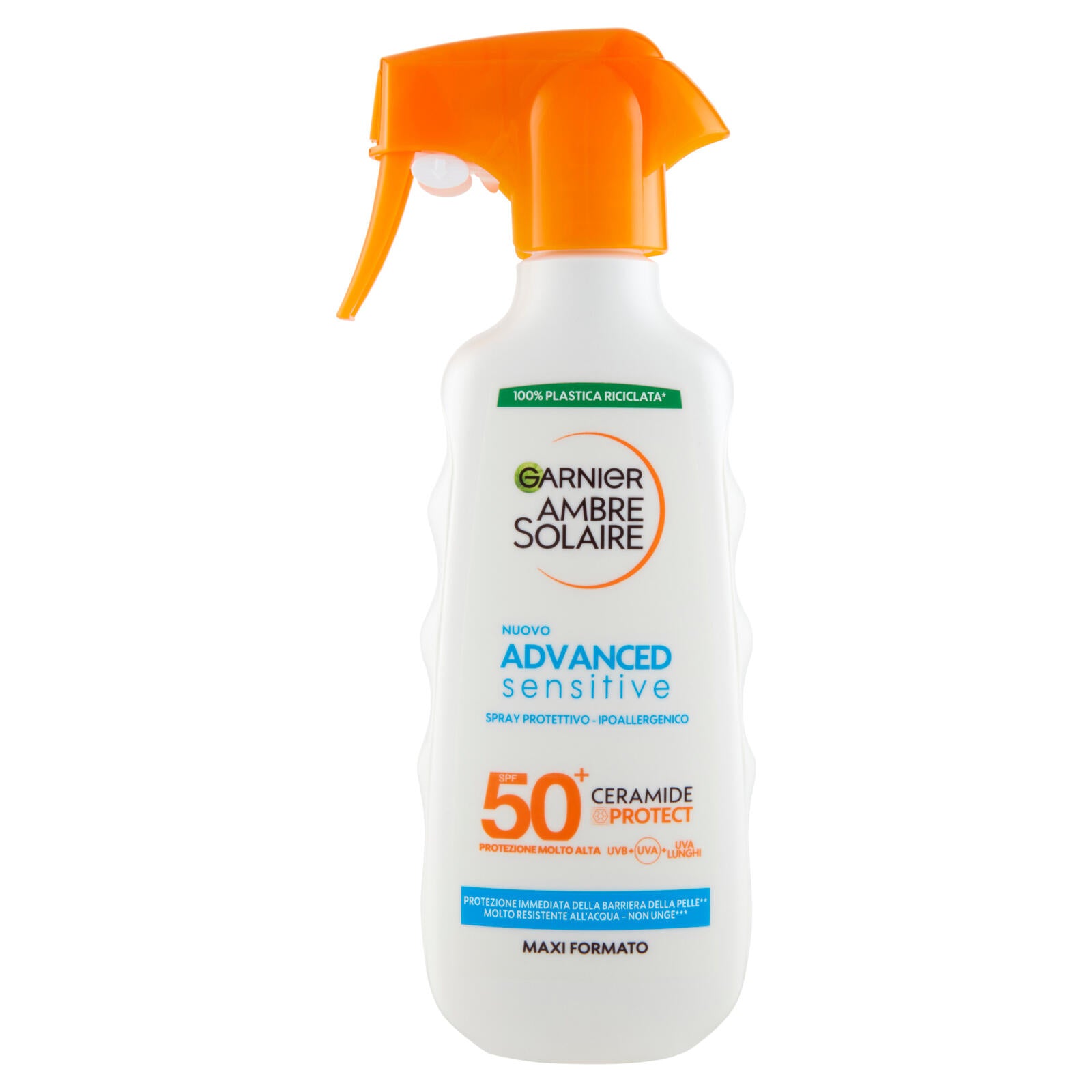 Garnier Ambre Solaire Advanced Sensitive Spf 50+ Spray Protettivo Ipoallergenico 270ml