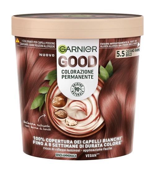 Garnier Good Colorazione Permanente 5.5 Castano Ramato Ibisco 160 g Tintura — confronto prezzi