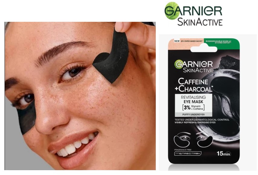 GARNIER SKIN ACTIVE - PATCH OCCHI CAFFEINA / CARBONE