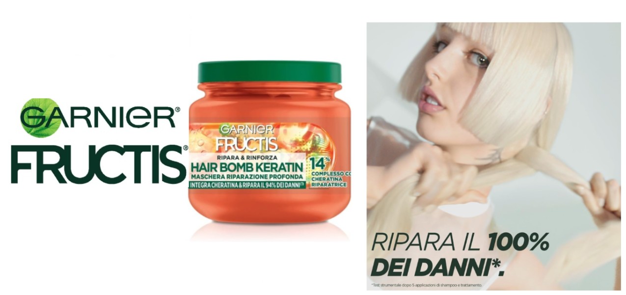 FRUCTIS GARNIER - MASCHERA CAPELLI Ripara & Rinforza