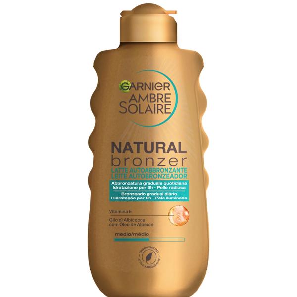 Garnier Ambre Solaire Natural Bronzer Latte Autoabbronzante 175 ml — confronto prezzi