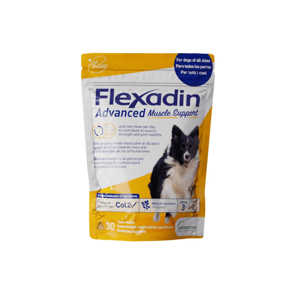Flexadin Advance Muscle Support Cani 30 Compresse Masticabili Integratore Per Muscoli e Articolazioni Cani — confronto prezzi