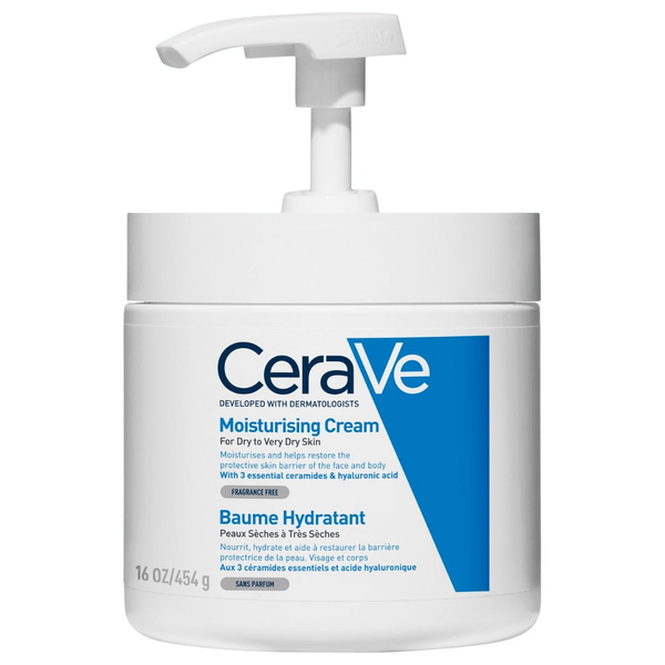 Cerave Crema Idratante Viso e Corpo con Ceramidi e Acido Ialuronico 473ml